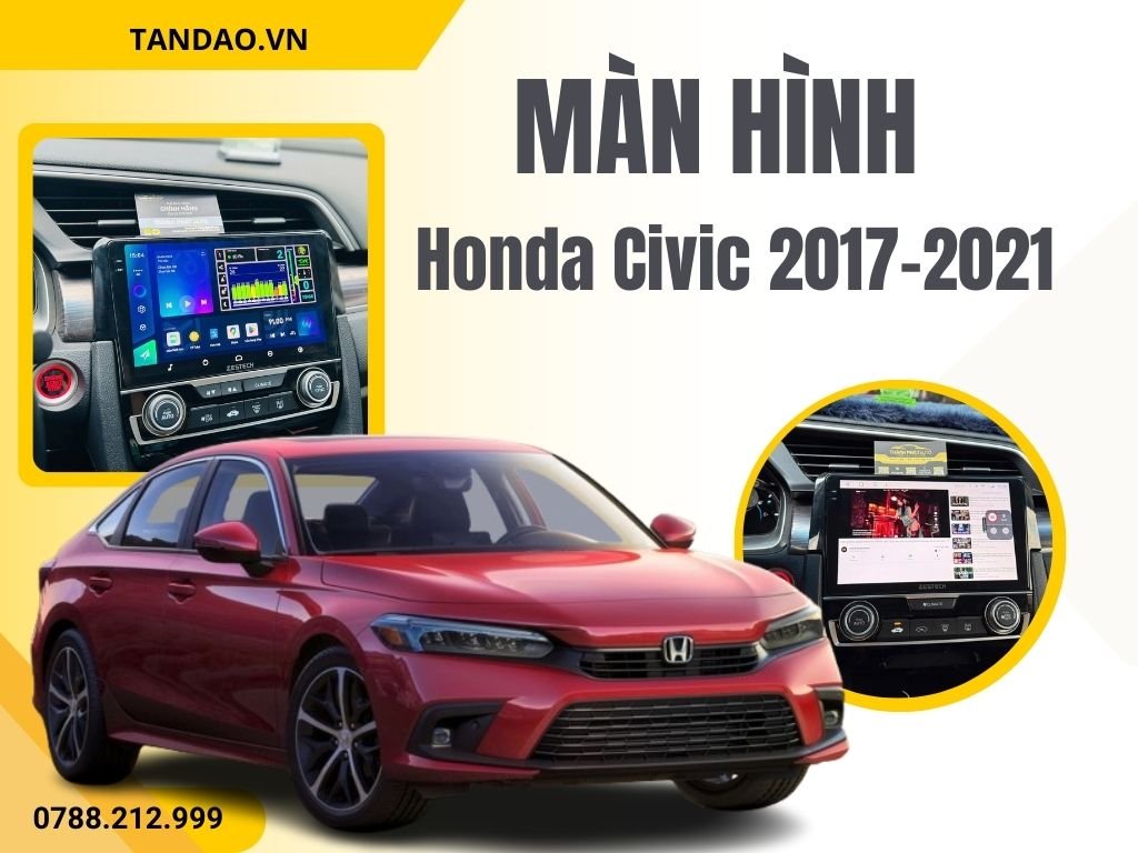 Màn Hình Honda Civic 2017–2021