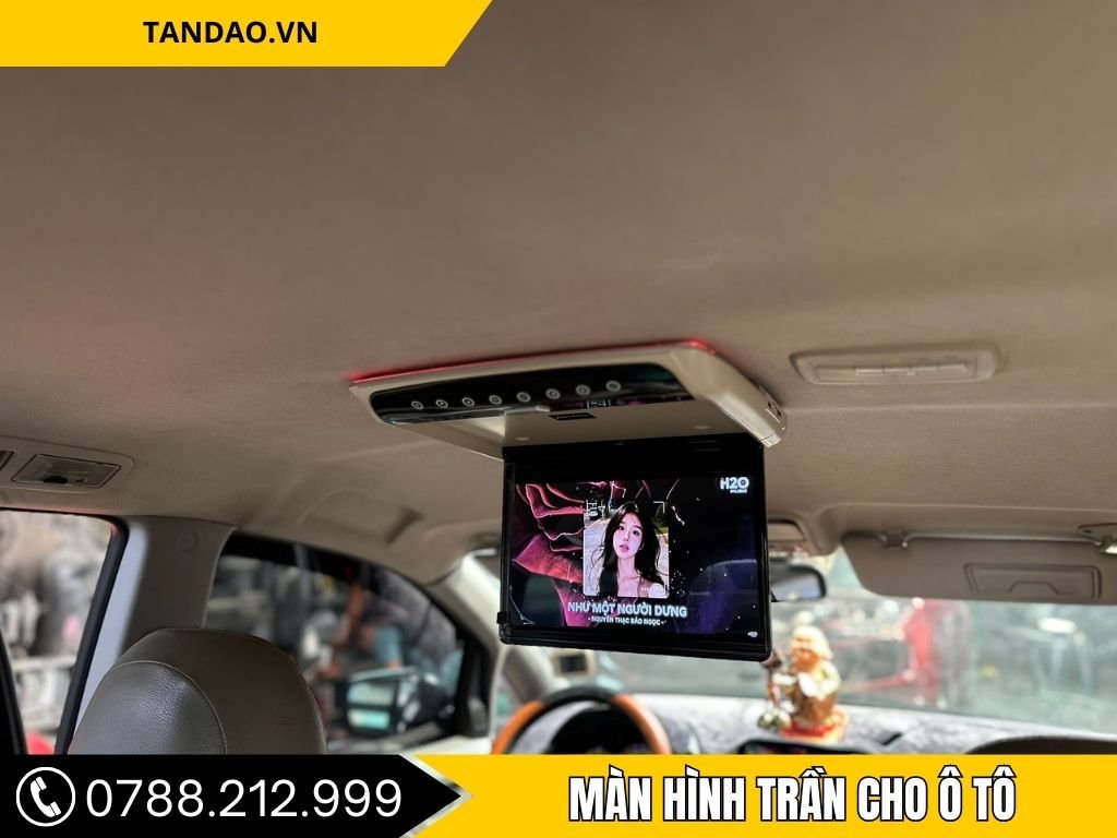 Màn Hình Gắn Trần Ô Tô