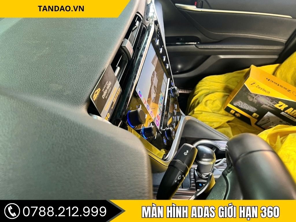 Màn hình ADAS giới hạn 360 Cho Camry 2.5q 2019 