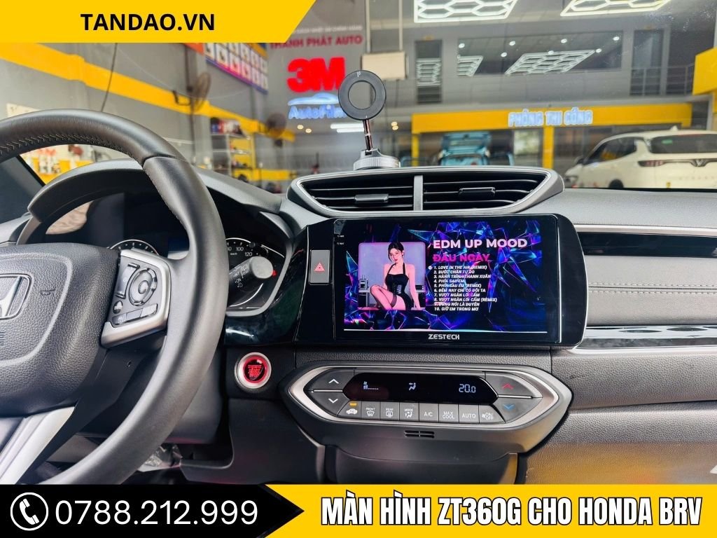 Hình Ảnh Màn Hình ZT360G Cho Honda BRV
