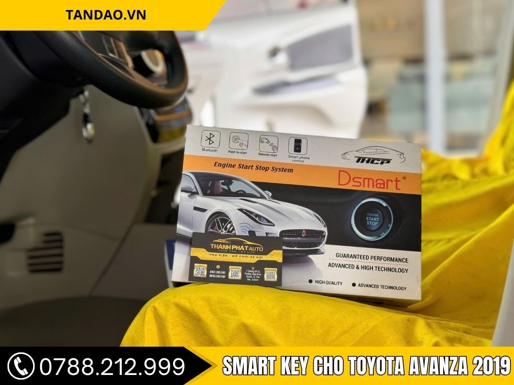 Smart Key Cho Toyota Avanza 2019