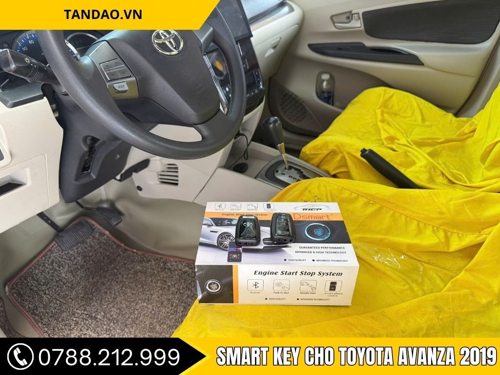 Smart Key Cho Toyota Avanza 2019 
