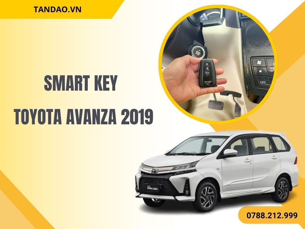 Smart Key Cho Toyota Avanza 2019 (