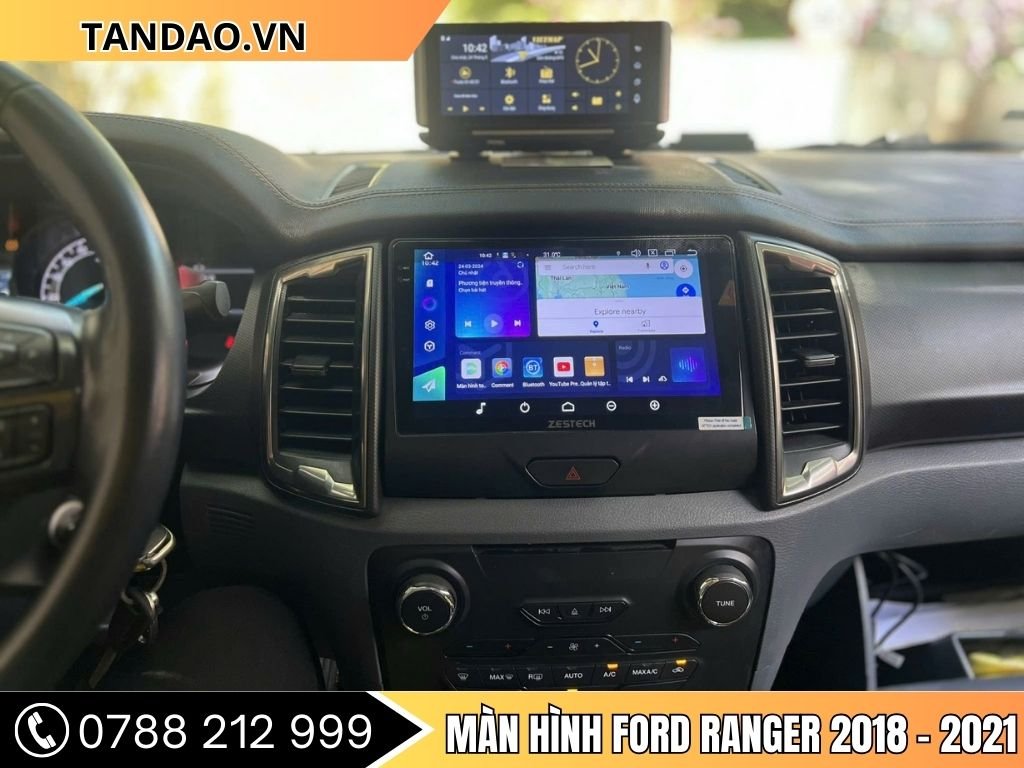 Màn Hình Ford Ranger 2018-2021