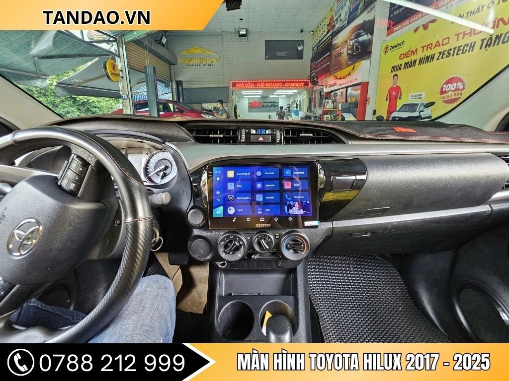 Màn Hình Toyota Hilux 2017-2025