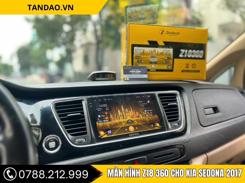 Màn Hình Z18 360 Cho Kia Sedona 2017