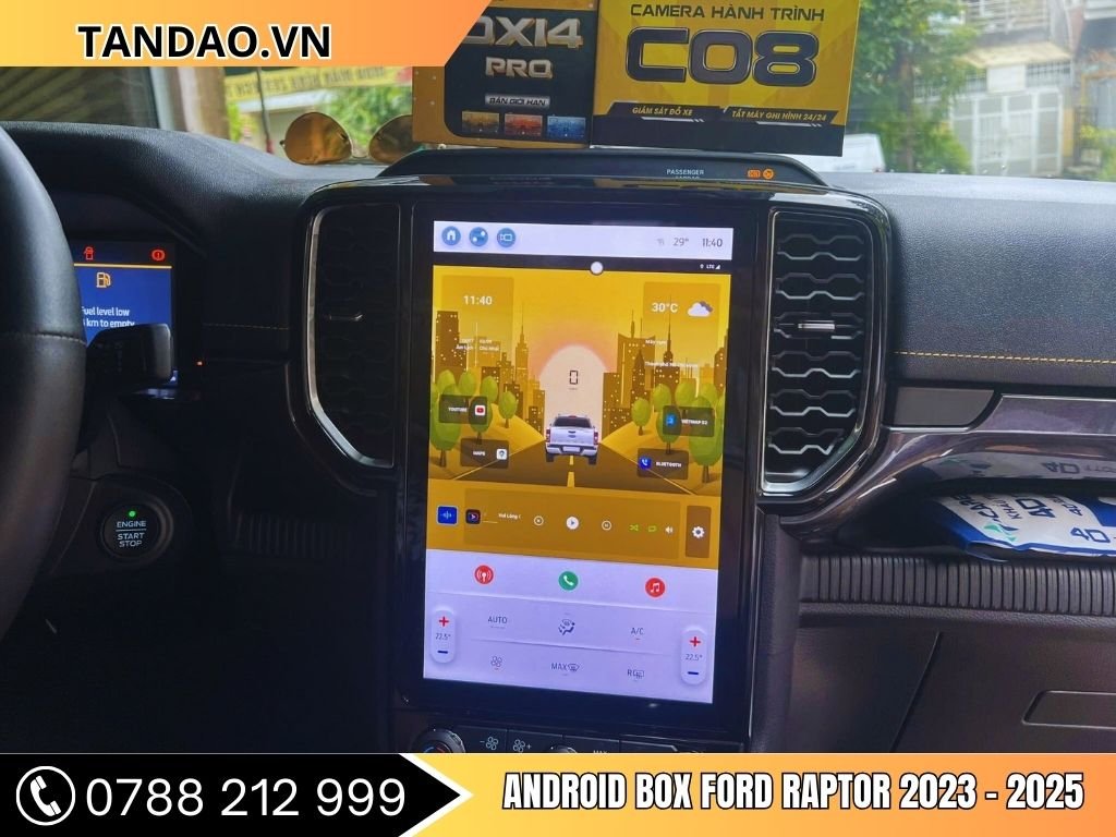 Android Box Ford Raptor 2023-2025