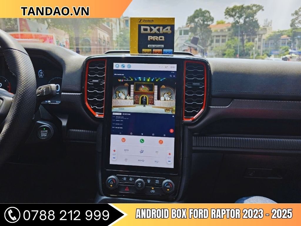Android Box Ford Raptor 2023-2025