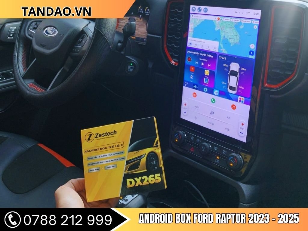 Android Box Ford Raptor 2023-2025