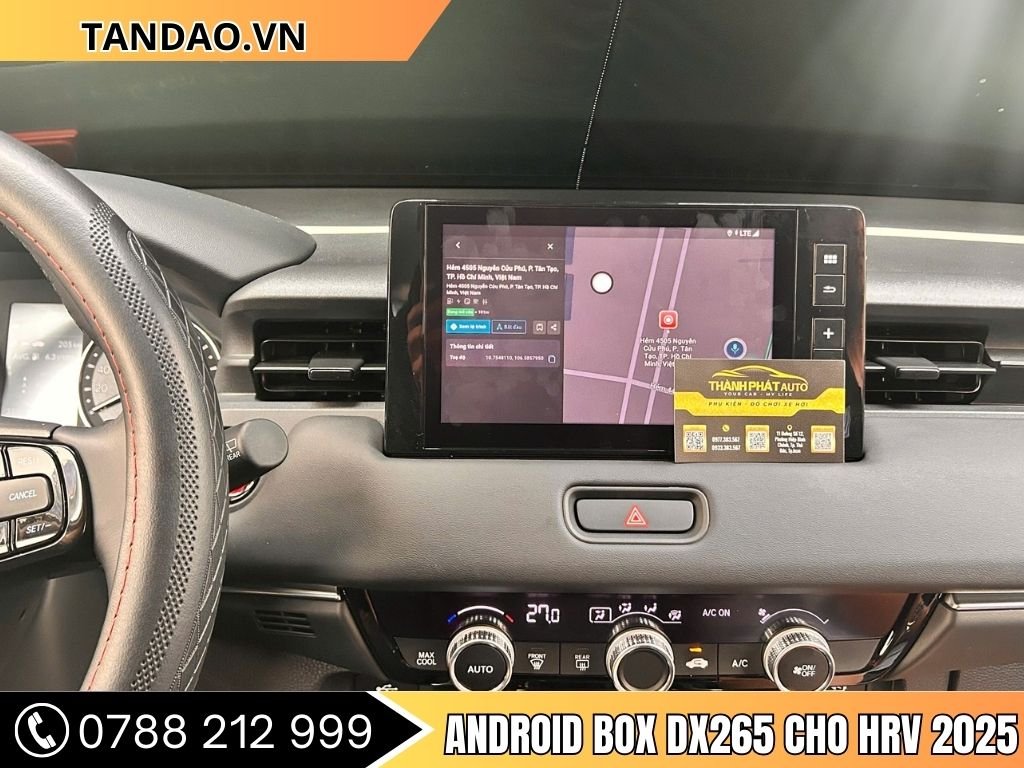 Android Box DX265 Honda HRV 2025 