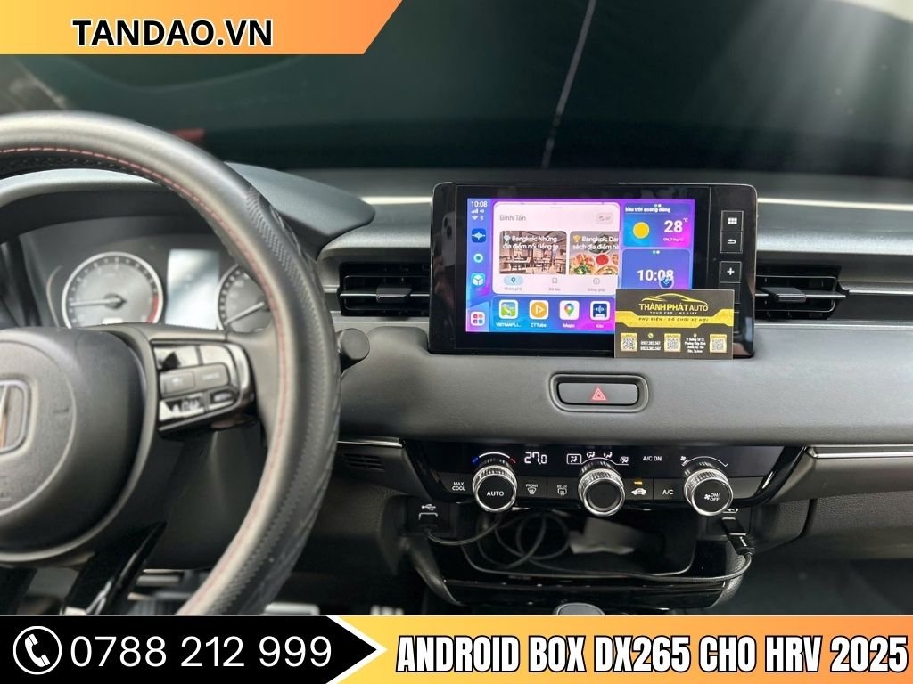 Android Box DX265 Honda HRV 2025 