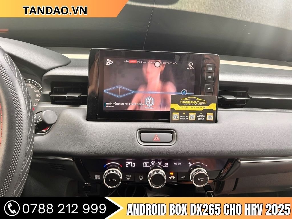 Android Box DX265 Honda HRV 2025 
