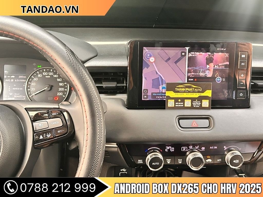 Android Box DX265 Honda HRV 2025 