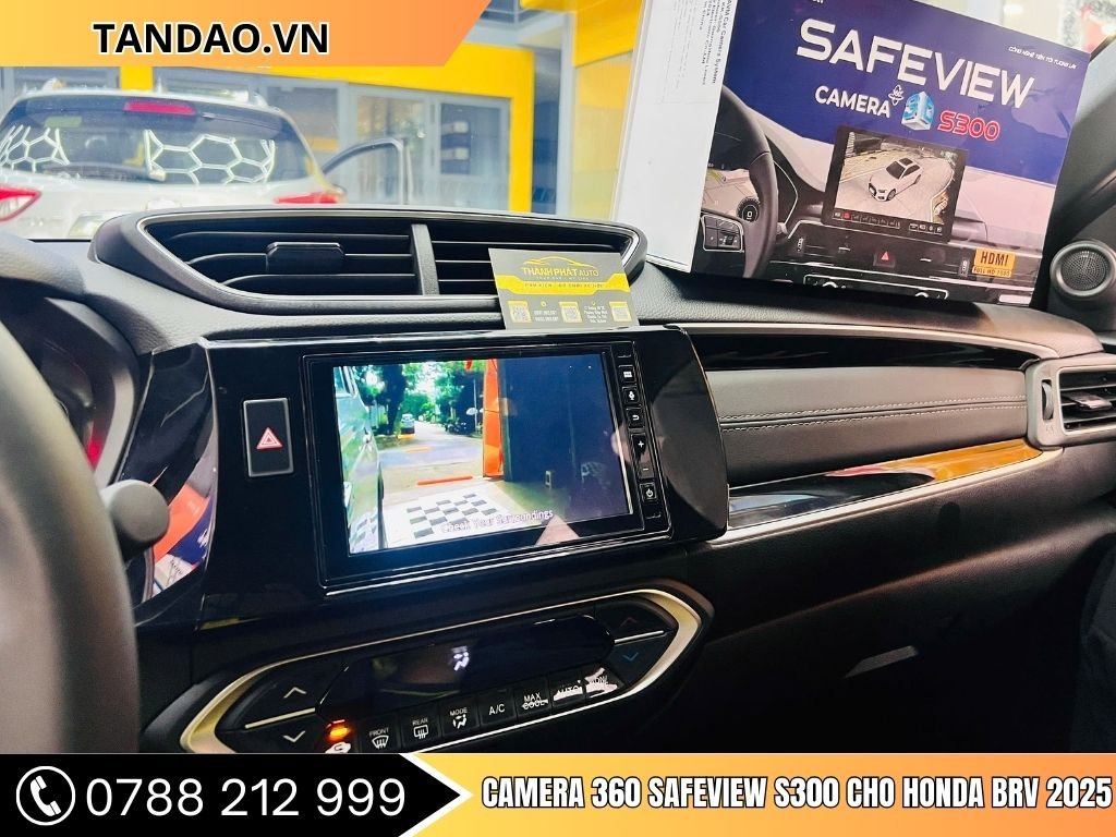 Camera 360 Safeview S300 Honda BRV 2025
