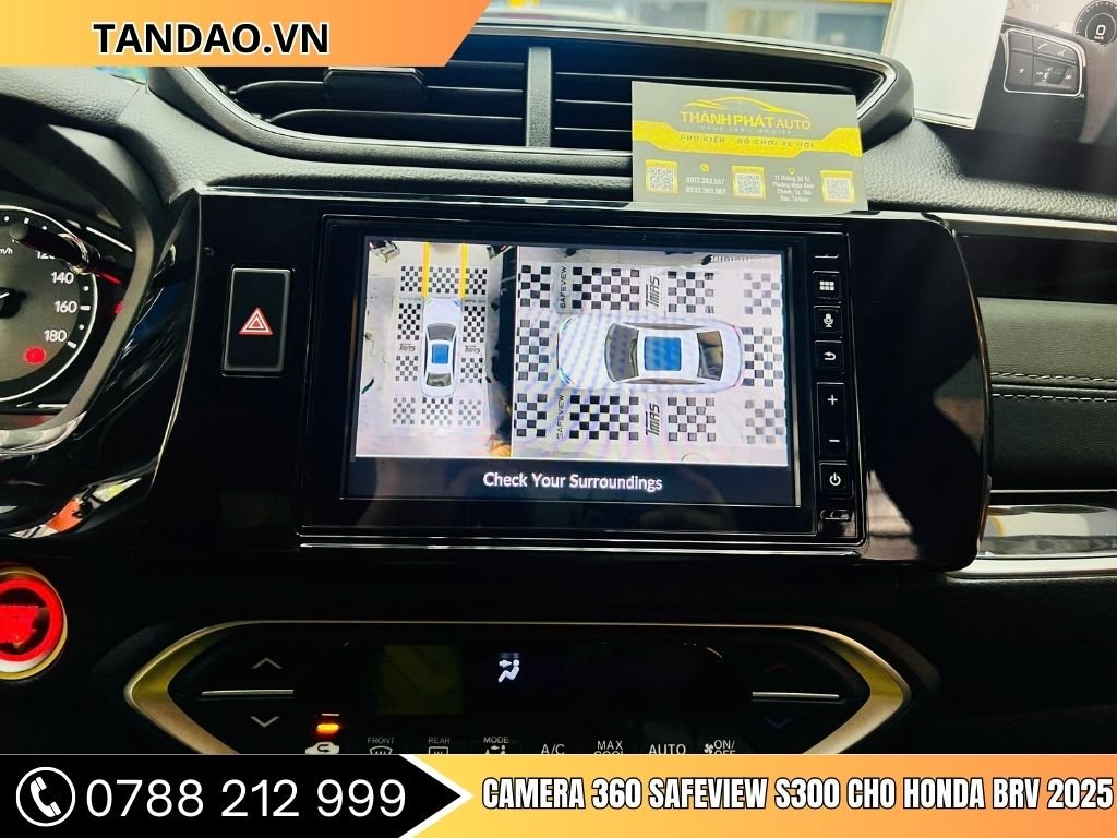 Camera 360 Safeview S300 Honda BRV 2025