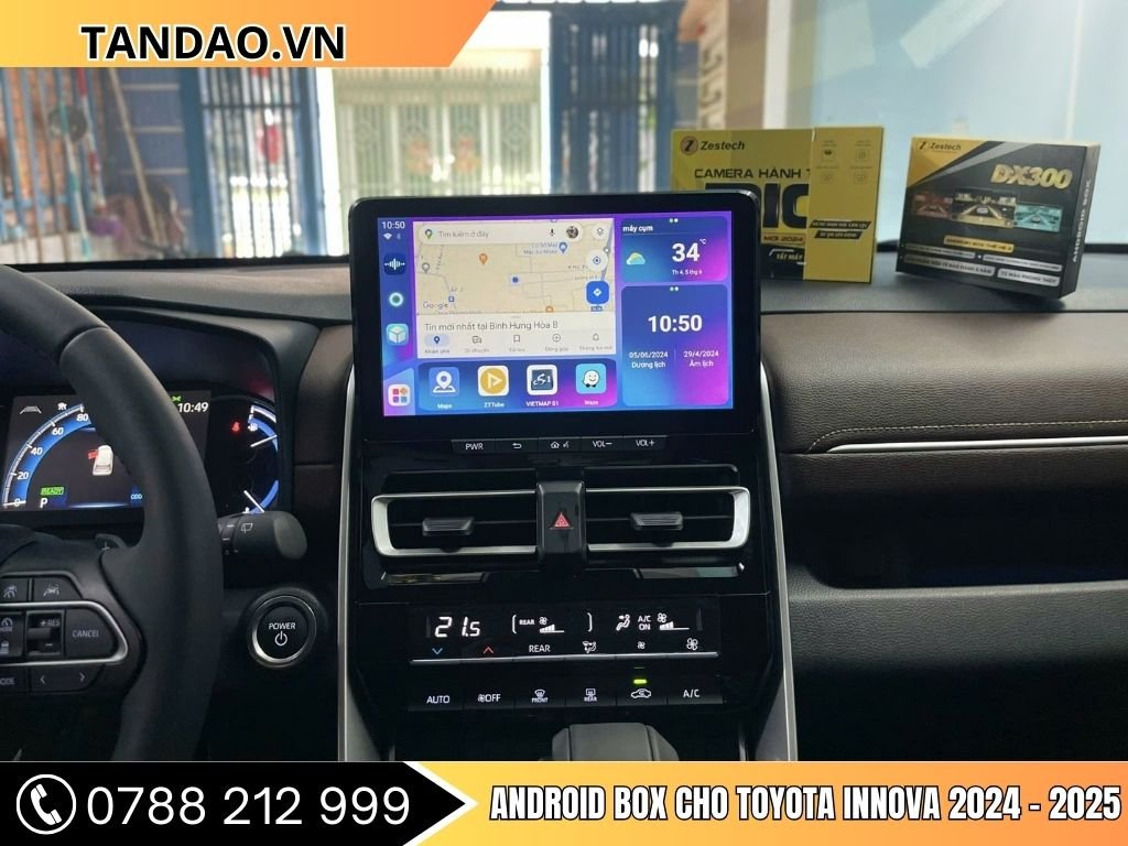 Android Box Toyota Innova 2024-2025