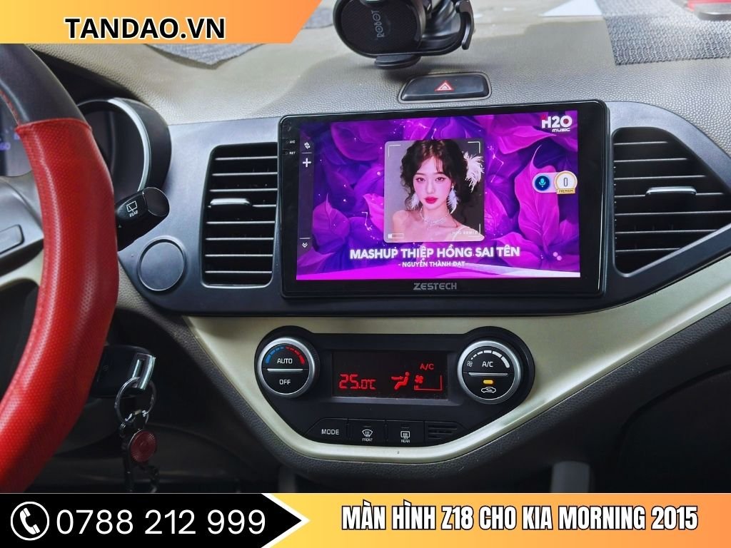 Màn hình Z18 Cho Kia Morning 2015