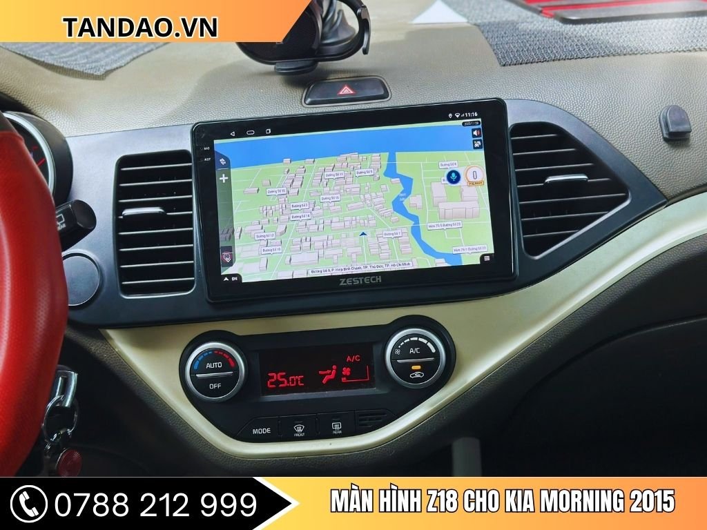 Màn hình Z18 Cho Kia Morning 2015