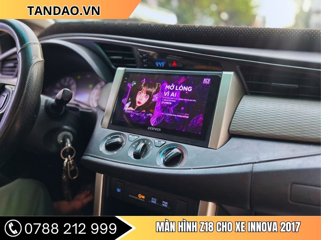 Màn Hình Z18 cho Xe Innova 2017