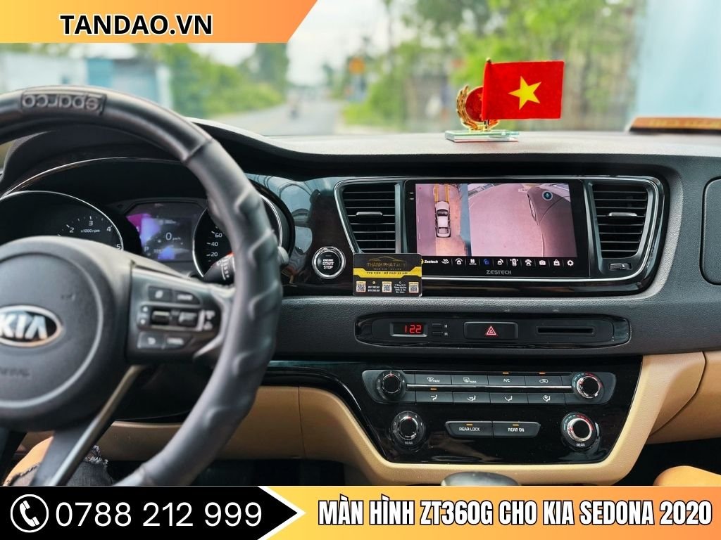 Màn Hình ZT360G Kia Sedona 2020