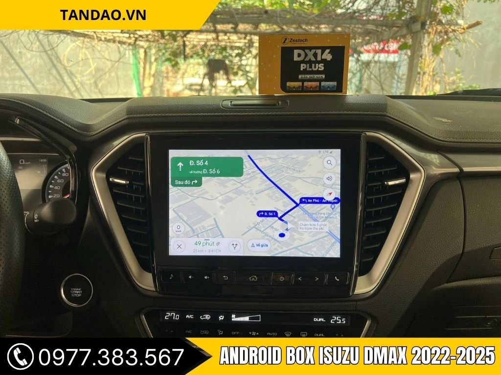 Android Box Isuzu Dmax 2022-2025