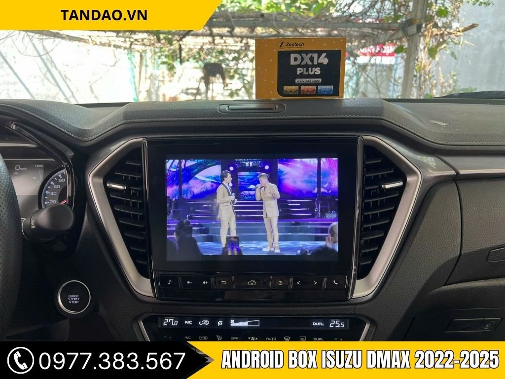 Hình Ảnh Android Box Isuzu Dmax 2022, 2023, 2024, 2025