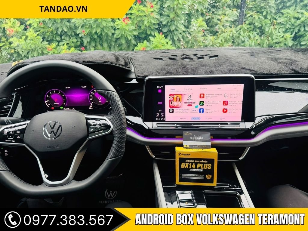 Hình Ảnh Android Box Cho Volkswagen Teramont