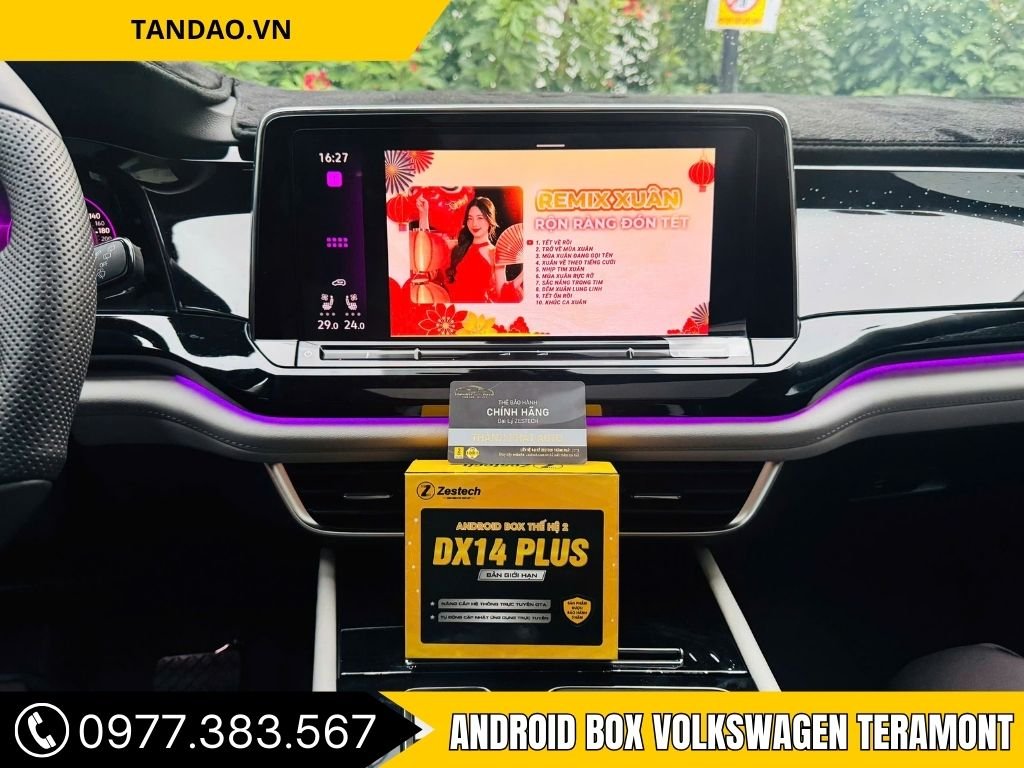 Hình Ảnh Android Box Cho Volkswagen Teramont