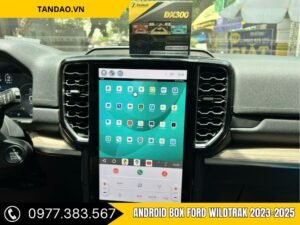 Android Box Ford Wildtrak 2023-2025 giúp biến màn hình zin thành màn hình Android tiện lợi