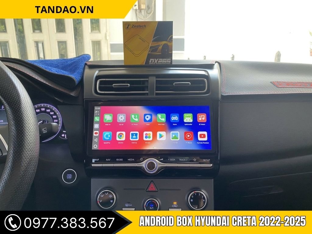 Hình Ảnh Android Box Hyundai Creta 2022, 2023, 2024, 2025