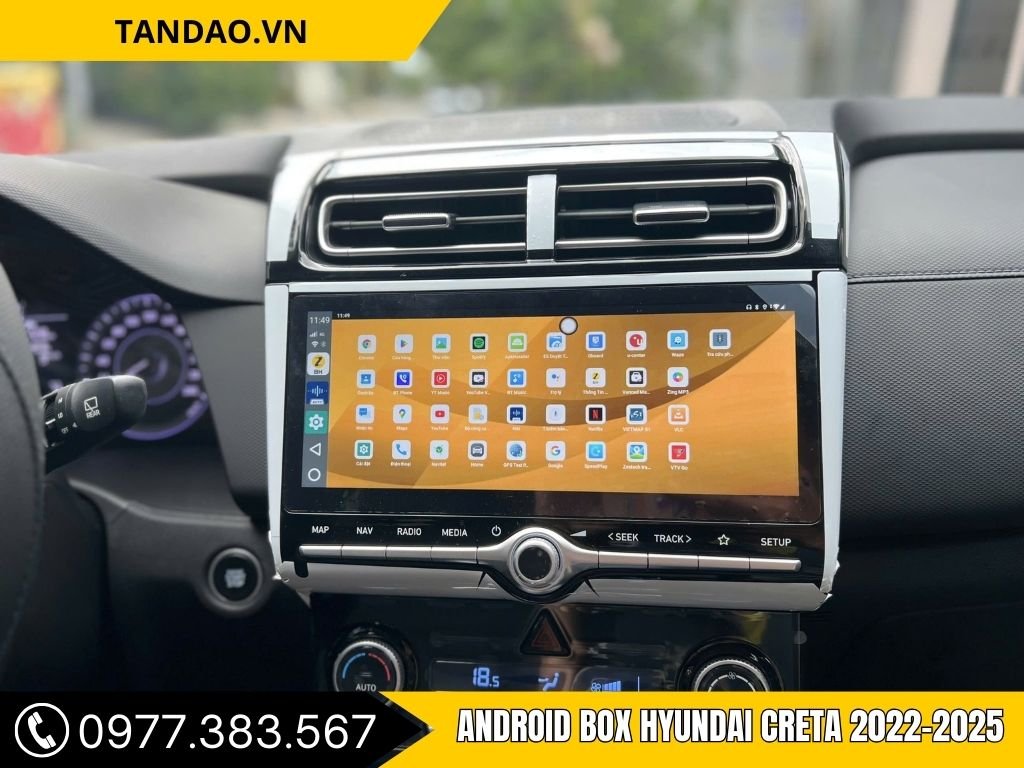 Android box Hyundai Creta 2022-2025