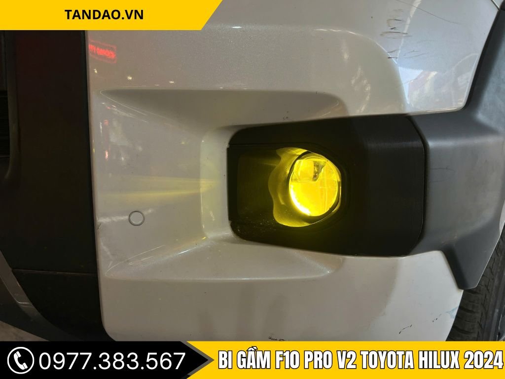 Bi Gầm F10 Pro V2 Toyota Hilux 2024
