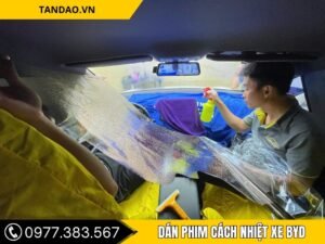 dán phim cách nhiệt ô tô ở Gò Vấp
