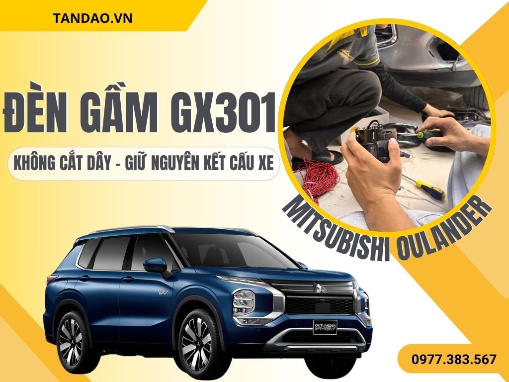 Đèn gầm GX301 Cho xe Mitsubishi Oulander (2)