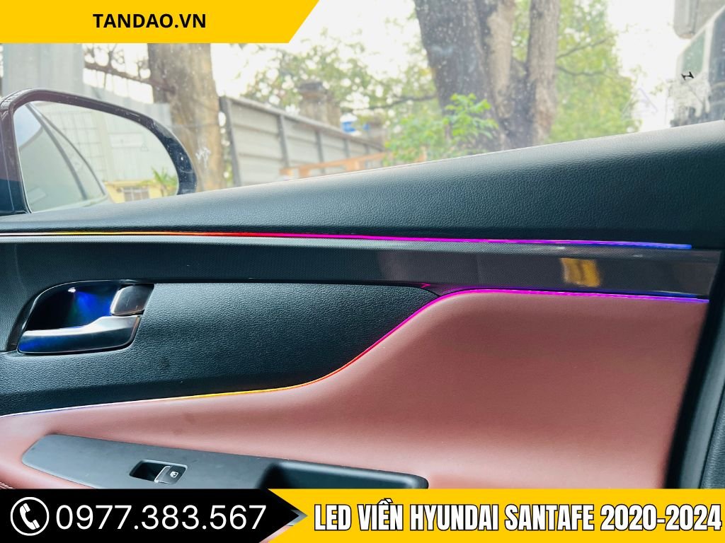 LED Viền Hyundai SantaFe 2020–2024