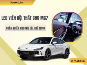 Hình Ảnh Led Viền Nội Thất Cho Xe MG7