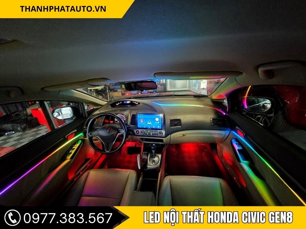 LED Nội Thất Honda Civic Gen 8