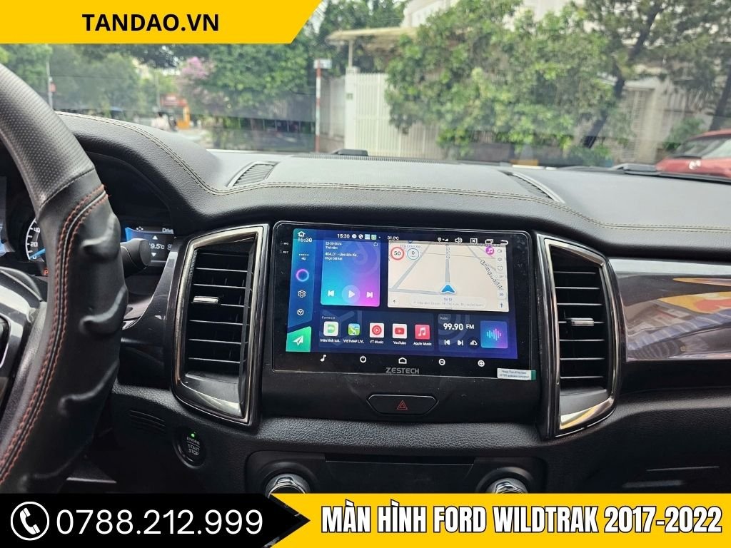 Màn Hình Ford Wildtrak 2017-2022