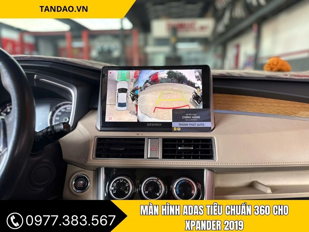 Hình Ảnh Màn Hình ADAS Tiêu Chuẩn 360 cho Xpander 2019