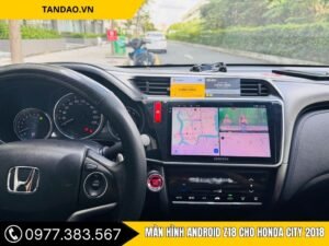 Hình Ảnh Màn Hình Android Z18 Cho Honda City 2018