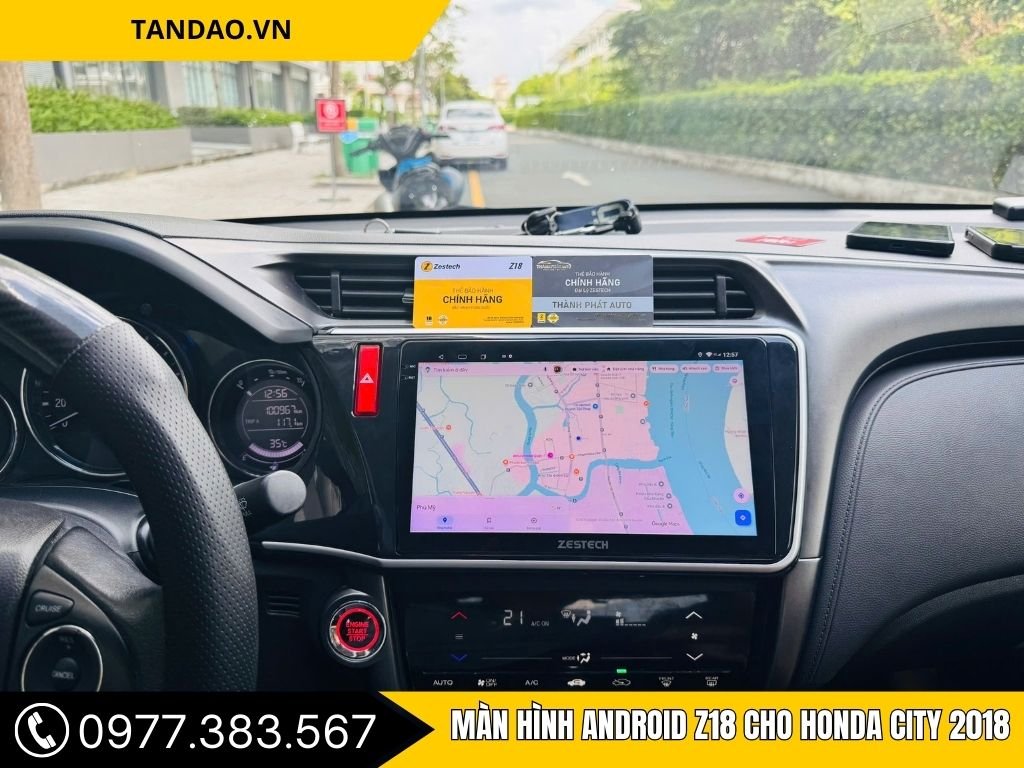 Màn Hình Android Z18 Cho Honda City 2018