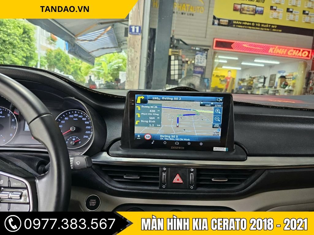 Hình Ảnh Màn Hình Kia Cerato 2018, 2019, 2020, 2021