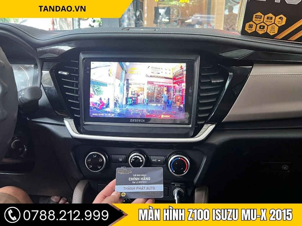 Màn Hình Z100 Isuzu MU-X 2015