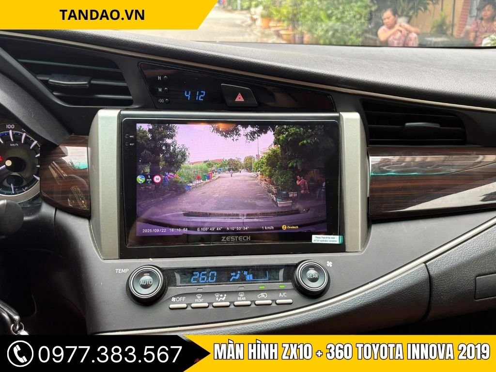 Màn Hình ZX10+ 360 Xe Innova 2019