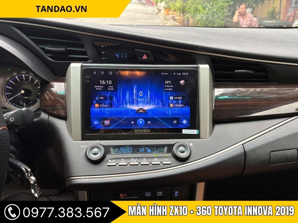 Màn Hình ZX10+ 360 Xe Innova 2019