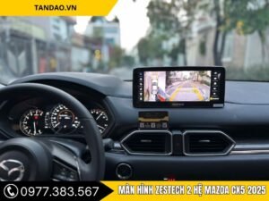 Hình Ảnh Màn Hình Zestech 2 Hệ Mazda CX5 2025