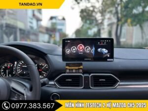 Hình Ảnh Màn Hình Zestech 2 Hệ Mazda CX5 2025