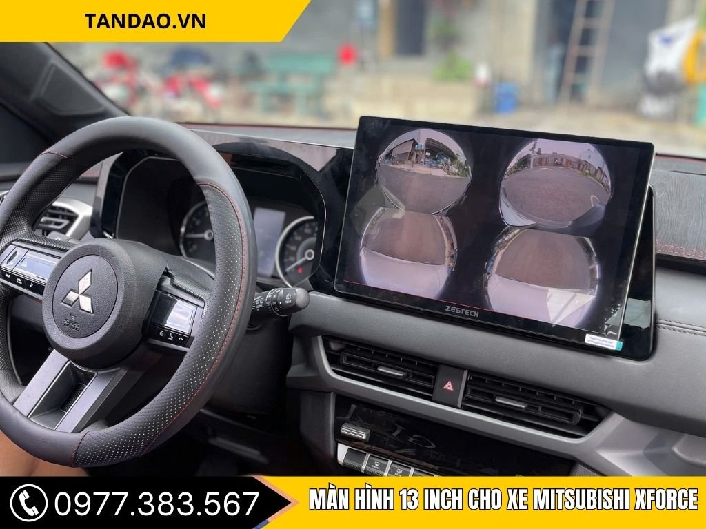 Hình Ảnh Màn Hình 13 Inch Cho Xe Mitsubishi Xforce