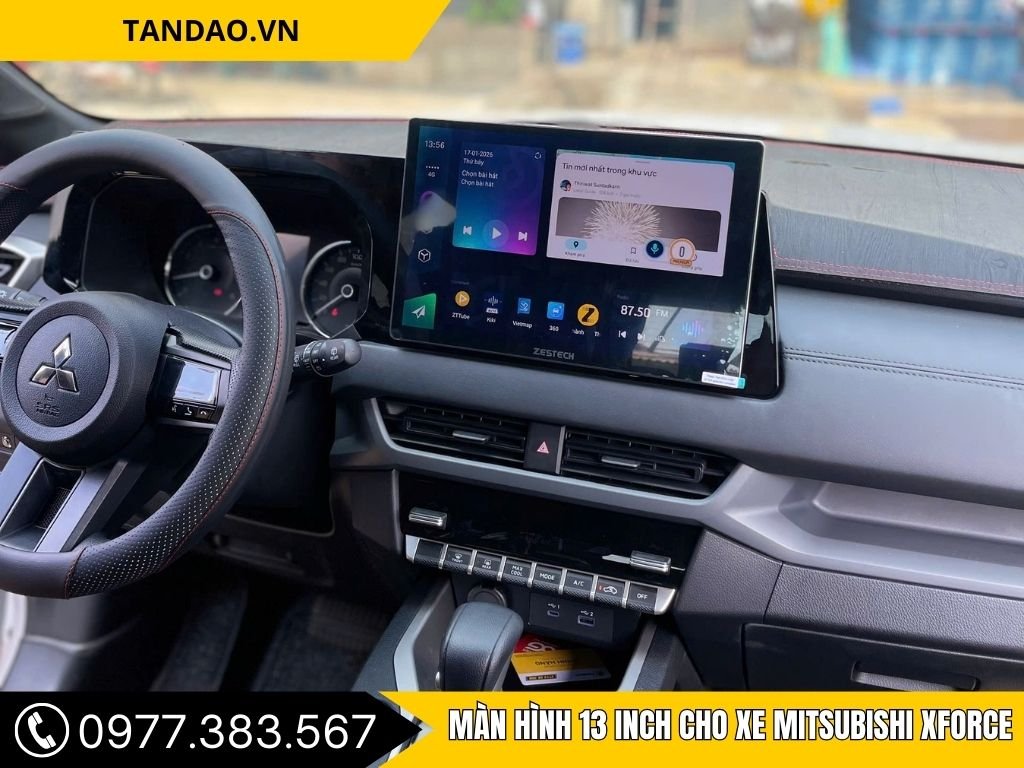 Hình Ảnh Màn Hình 13 Inch Cho Xe Mitsubishi Xforce