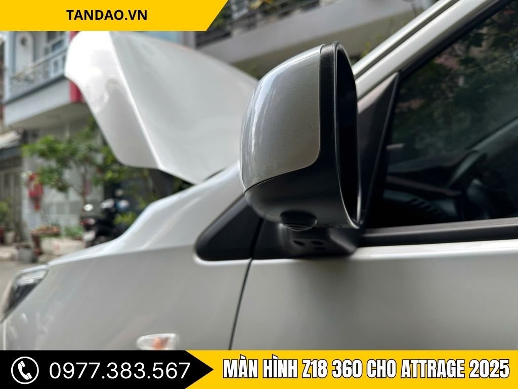 Hình Ảnh Màn hình Z18 360 Cho Attrage 2025